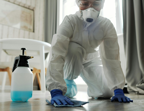 Tatort- und Spezialreinigung bei Schädlingsbekämpfung & Bautenschutz Berlin