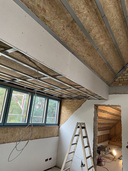 Trockenbau, Akkustik- und Kühldecken